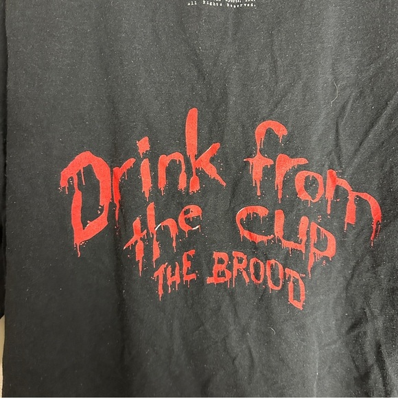 Vintage WEF 1998 The Brood Drink From The Cup of Brood Shirt Size XL - Picture 6 of 8